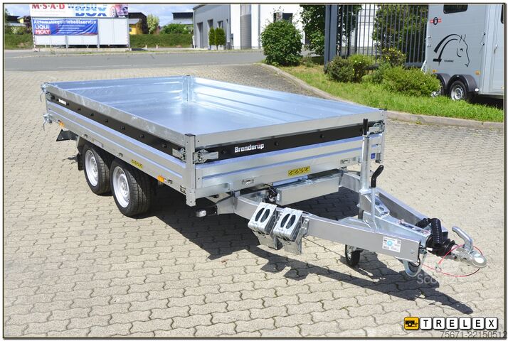 Billenő pótkocsi Brenderup BT 5325STB 3500 Profiklasse Rampen