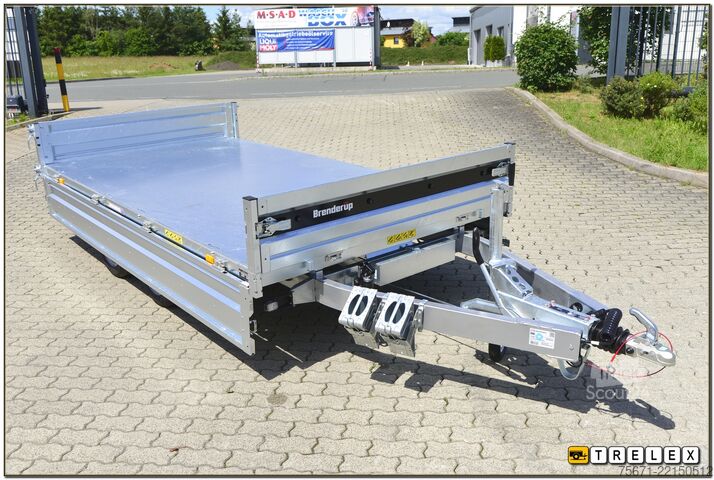 Billenő pótkocsi Brenderup BT 5325STB 3500 Profiklasse Rampen