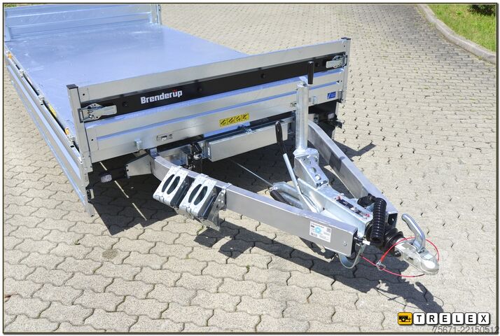 Billenő pótkocsi Brenderup BT 5325STB 3500 Profiklasse Rampen