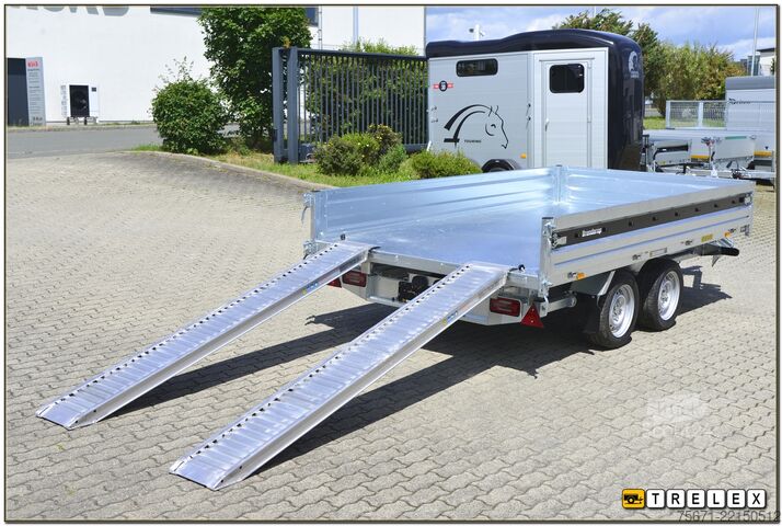Billenő pótkocsi Brenderup BT 5325STB 3500 Profiklasse Rampen