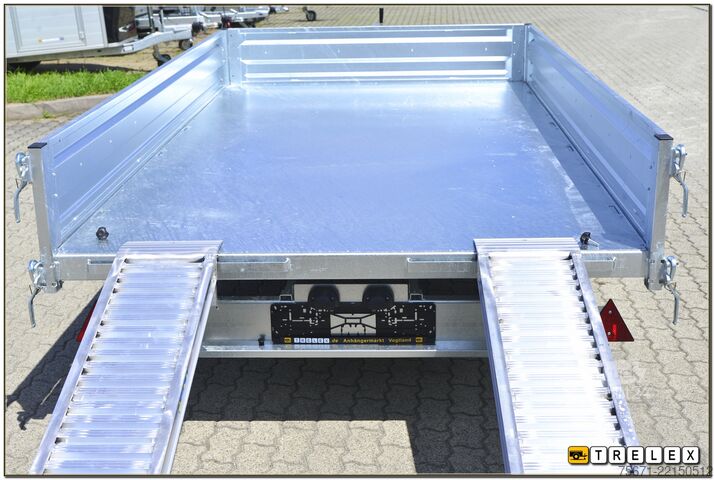 Billenő pótkocsi Brenderup BT 5325STB 3500 Profiklasse Rampen