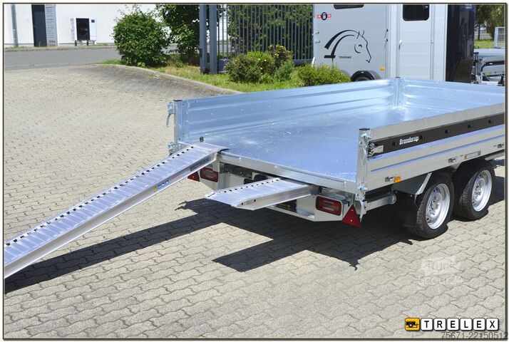 Billenő pótkocsi Brenderup BT 5325STB 3500 Profiklasse Rampen