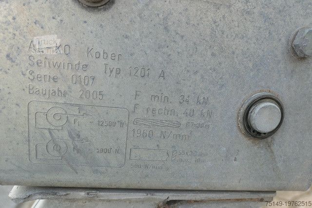 Remorcă  Trebbiner RT 22.20, Kabeltrommel, Verzinkt