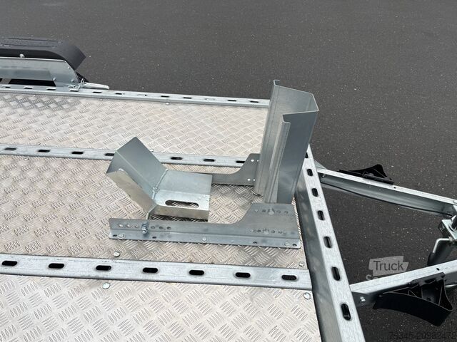 Motociklų priekaba Temared MOTOQUAD 2616 Motorrad Quad Anhänger Alu