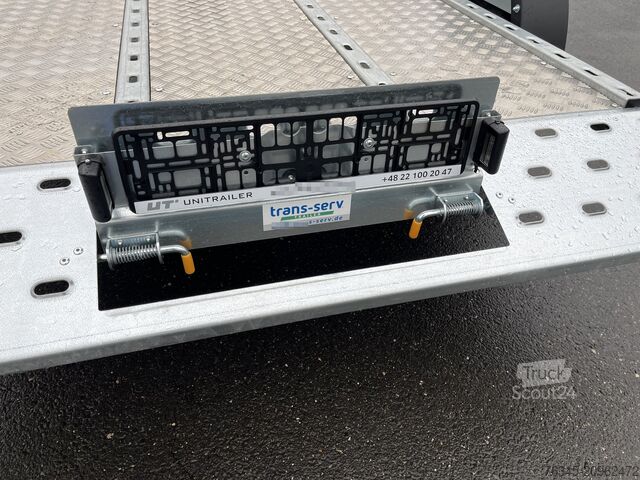 Motociklų priekaba Temared MOTOQUAD 2616 Motorrad Quad Anhänger Alu