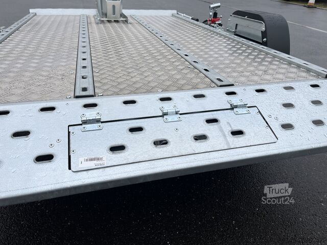 Motociklų priekaba Temared MOTOQUAD 2616 Motorrad Quad Anhänger Alu