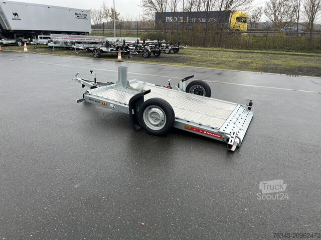 Motociklų priekaba Temared MOTOQUAD 2616 Motorrad Quad Anhänger Alu