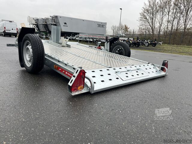 Motociklų priekaba Temared MOTOQUAD 2616 Motorrad Quad Anhänger Alu