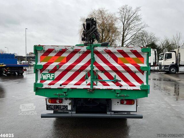 Ανατρεπόμενο όχημα με γερανό DAF FA 45 LF 220 Hiab 8 Tonmeter laadkraan Just 53...