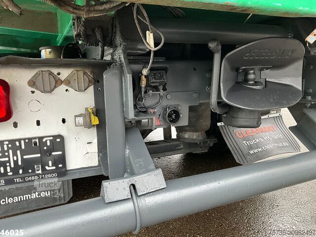 Ανατρεπόμενο όχημα με γερανό DAF FA 45 LF 220 Hiab 8 Tonmeter laadkraan Just 53...