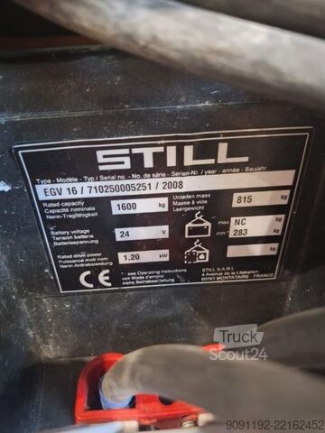 Heftruck Still EGV 16