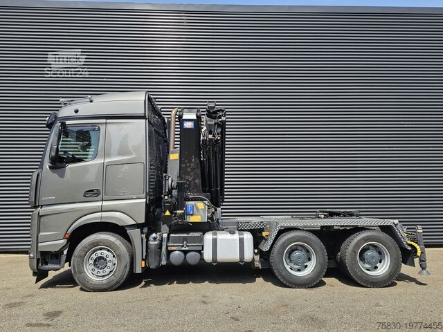 Standaard-SZM Mercedes-Benz Arocs 2658 6x4 / HMF 40 t/m - 21.3 mtr / WINCH