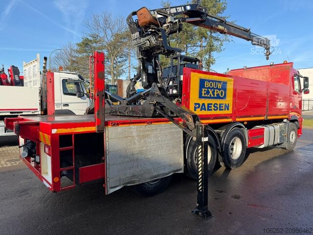 Plateforme de chargement ouverte Volvo FH 420 8x4 TRIDEM PRITSCHE + KRAN HIAB ROLLER 1...