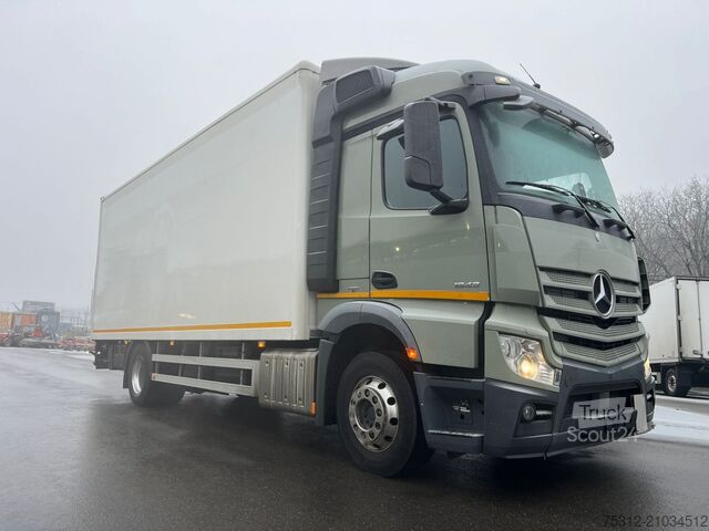 شاحنة صندوقية Mercedes-Benz Actros 1843  E6 Retarder LBW AHK 2,75m Alufelgen