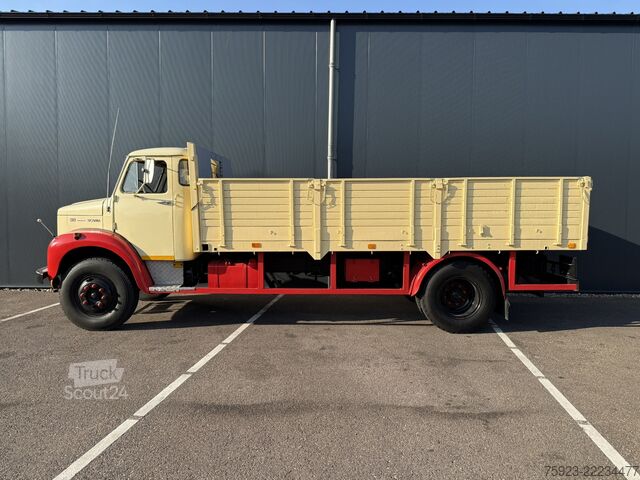Lastplattform Scania 50 L5046 – 4x2 classic oldtimer open box truck