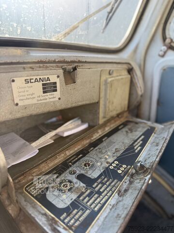 Lastplattform Scania 50 L5046 – 4x2 classic oldtimer open box truck
