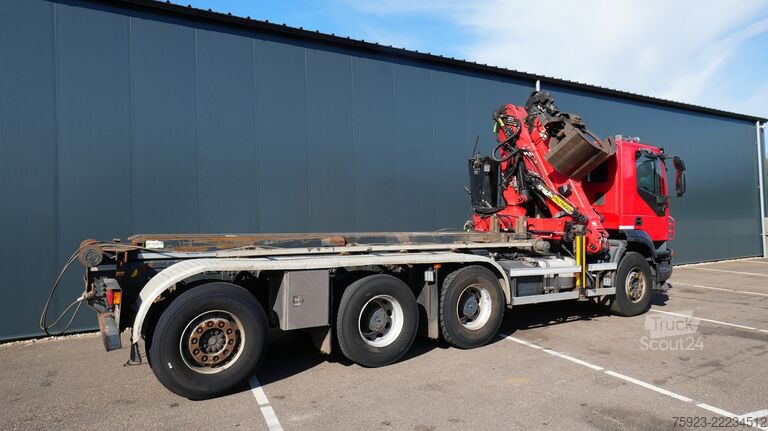 Krano sunkvežimis Iveco Trakker 410 8x4 Cable system with Crane