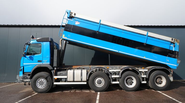 Teherautó Volvo FMX 500 8x8 tipper 342.000km