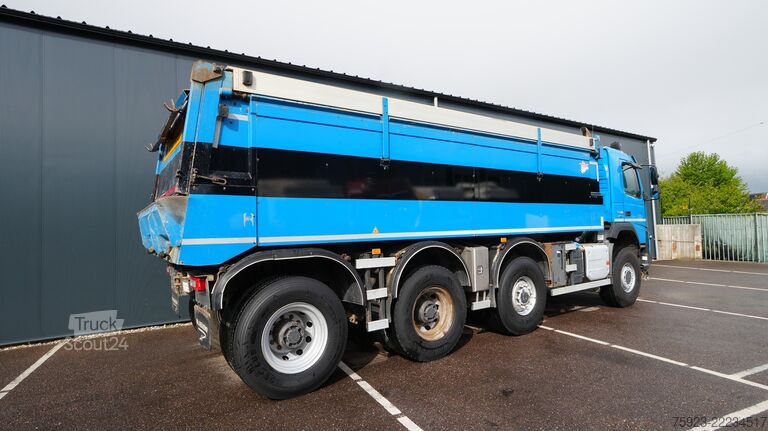 Teherautó Volvo FMX 500 8x8 tipper 342.000km