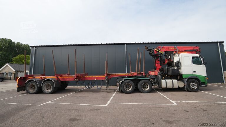 Krano sunkvežimis Volvo FH 460 6x4 combi with Palfinger SRX 47 crane an...