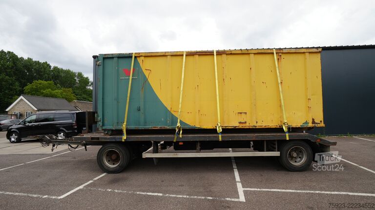 Alacsony rakodó Burg 2 axle semi low loader