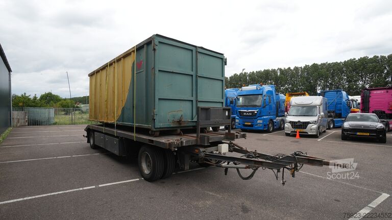 Alacsony rakodó Burg 2 axle semi low loader