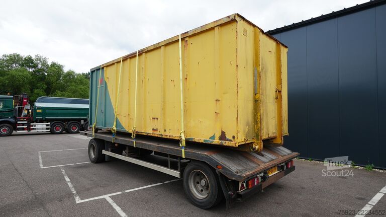Alacsony rakodó Burg 2 axle semi low loader