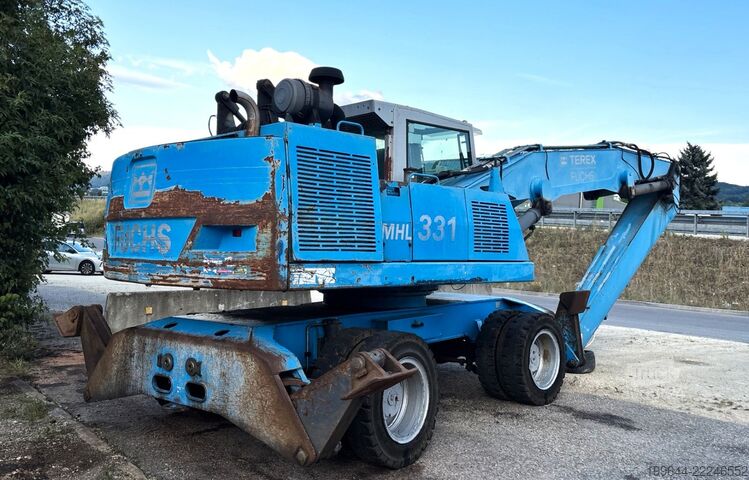 Колёсный экскаватор FUCHS MHL 331 Magnetanlage TEREX