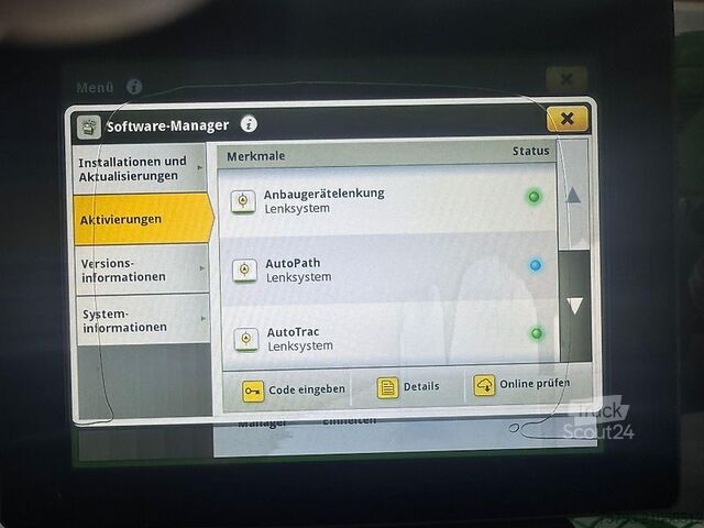 Tractor John Deere 8370R Interne Nr. 4429