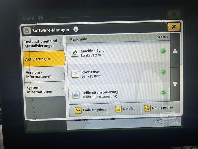 Tractor John Deere 8370R Interne Nr. 4429