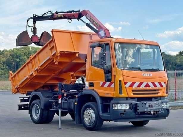 Ανατρεπόμενο φορτηγό IVECO EUROCARGO 120E18 * HMF 403 K1 * TOPZUSTAND