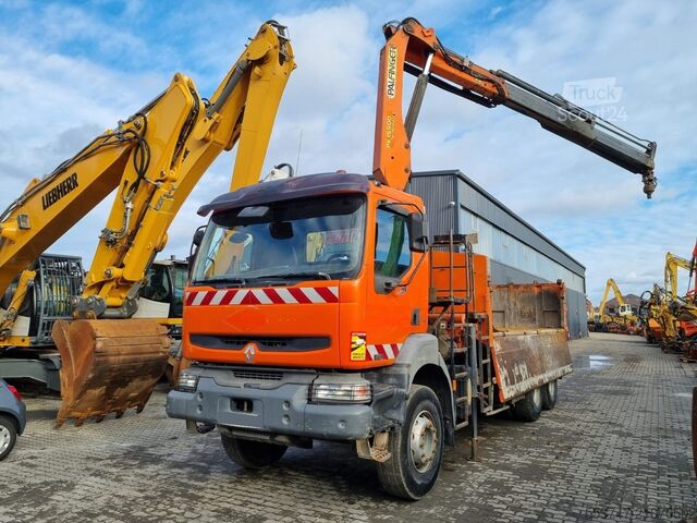 Tipper with crane Renault Kerax 370-26