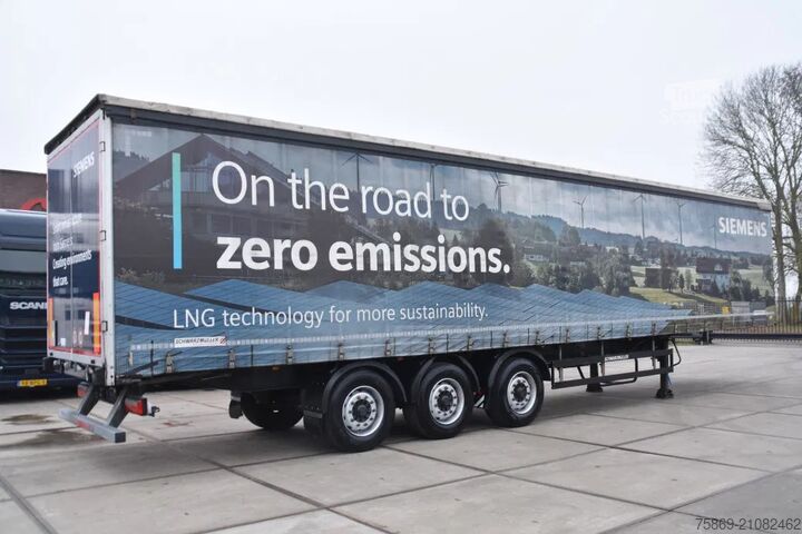 Sliding tarpaulins Schwarzmüller S1 - SLIDING CURTAINS/ROOF - COIL - BPW AXLES -...