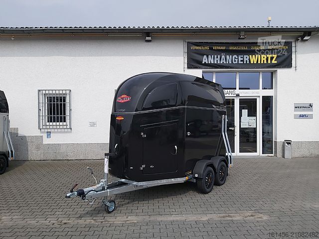 Horse trailer Böckmann Comfort Esprit black 100km/H Sattelkammer