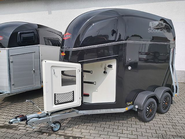 Horse trailer Böckmann Comfort Esprit black 100km/H Sattelkammer