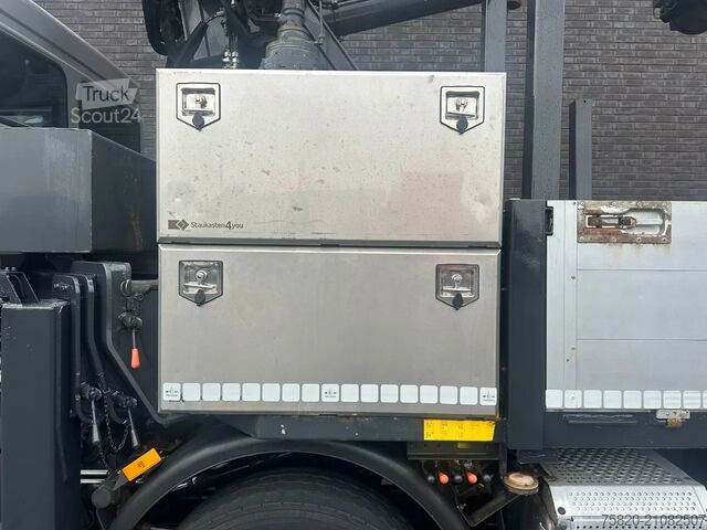 Crane truck Mercedes-Benz Axor 3243 8X4 BB + MKG HMK 350  + JIB MONTAGEKR...