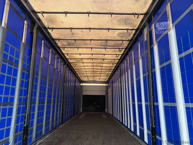 Open semitrailer with tarp SCHMITZ CARGOBULL S01 / Plane Speed Curtain / Edscha / Rungen