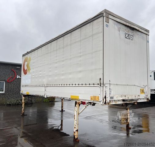 Причіп зі змінним кузовом KRONE WP 7.70 / Bordwand /Edscha/ Plane