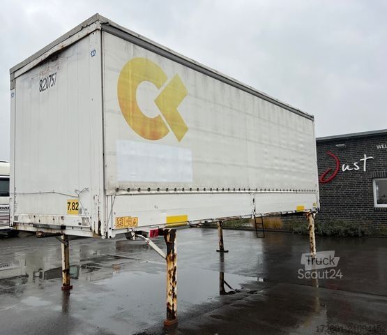 Причіп зі змінним кузовом KRONE WP 7.70 / Bordwand /Edscha/ Plane