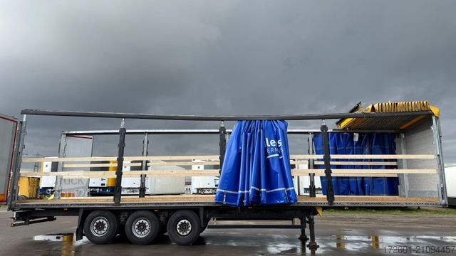 Open semitrailer with tarp SCHMITZ CARGOBULL S01/XL-Code/Standard /Hubdach/Plane/Edscha