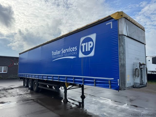 Open semitrailer with tarp SCHMITZ CARGOBULL S01/XL-Code/Standard /Hubdach/Plane/Edscha