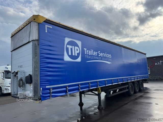 Open semitrailer with tarp SCHMITZ CARGOBULL S01/XL-Code/Standard /Hubdach/Plane/Edscha