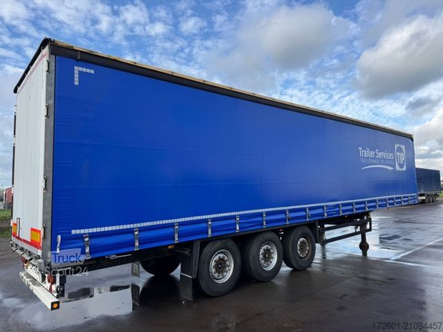 Open semitrailer with tarp SCHMITZ CARGOBULL S01/XL-Code/Standard /Hubdach/Plane/Edscha
