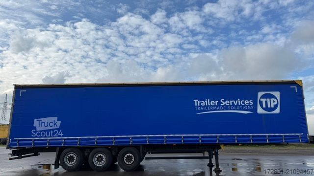 Open semitrailer with tarp SCHMITZ CARGOBULL S01/XL-Code/Standard /Hubdach/Plane/Edscha