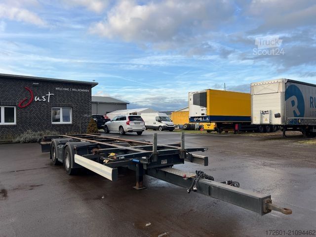 Напівпричіп зі змінним шасі KRONE ZZ / Jumbo 7,82/ Tandem / Zwillingsbereift 17,5/