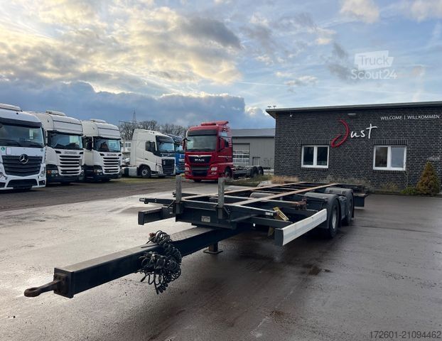 Напівпричіп зі змінним шасі KRONE ZZ / Jumbo 7,82/ Tandem / Zwillingsbereift 17,5/