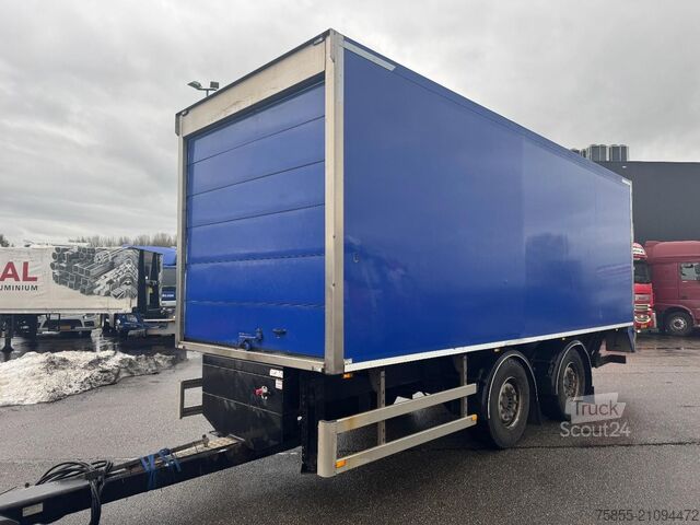 Gesloten bak DRACO MZS218 Isolated Box / SAF Disc Brakes / NL Trailer
