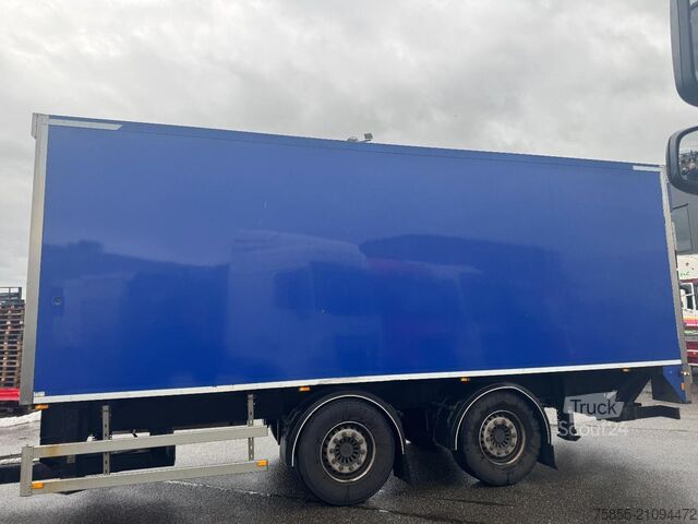 Gesloten bak DRACO MZS218 Isolated Box / SAF Disc Brakes / NL Trailer