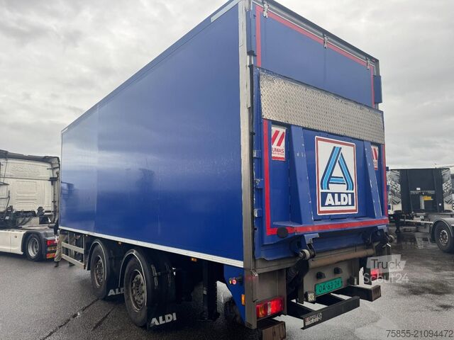 Gesloten bak DRACO MZS218 Isolated Box / SAF Disc Brakes / NL Trailer