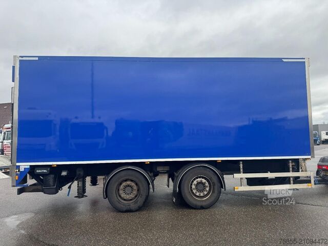 Gesloten bak DRACO MZS218 Isolated Box / SAF Disc Brakes / NL Trailer